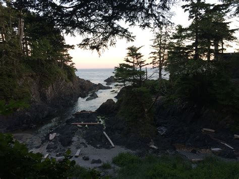 Supper View Browns Beach Ucluelet Ucluelet Supper Exploring Wedding