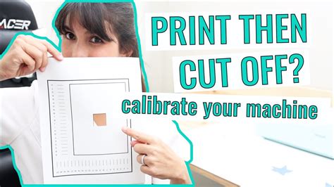 How To Calibrate Cricut Print Then Cut Youtube