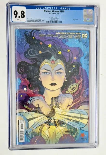Wonder Woman 800 2023 Dc Comics Bilquis Evely Card Stock Variant Cgc 9