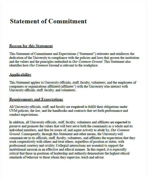 Employee Statement 18 Examples Format Pdf Examples