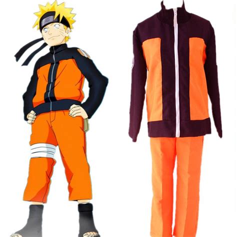 Naruto Uzumaki Cosplay Costumes Naruto Shippuden Clothing Japanese