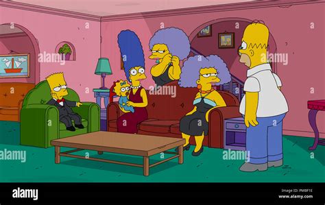 Bart Simpson Maggie Simpson Marge Simpson Patty Bouvier Selma Bouvier Homer Simpson The