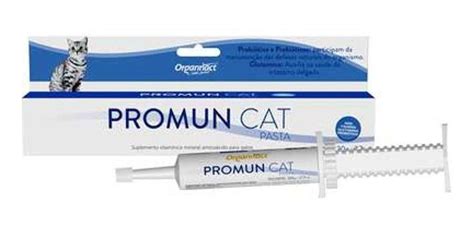 Suplemento Probiótico Promun Cat Para Gatos Pasta 30g Mercado Livre