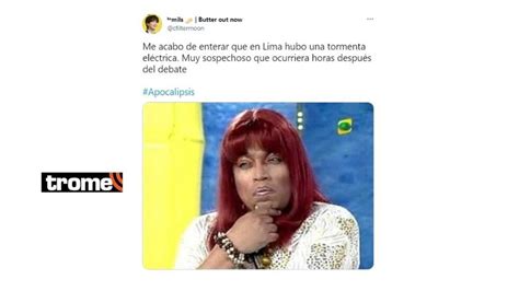 Relámpagos Y Truenos En Lima Memes Redes Sociales Twitter Facebook