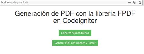 Hugui Dugui Blog Fpdf En Codeigniter Header Y Footer