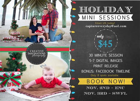 Holiday Mini Sessions On The Beach Photographer Fort Myers Florida