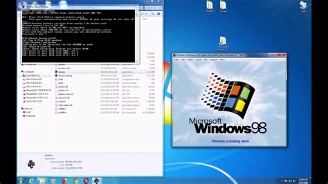 Install Windows 98 On Dosbox Youtube