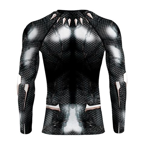 Superhero Black Panther Long Sleeve Shirt Prestige Life