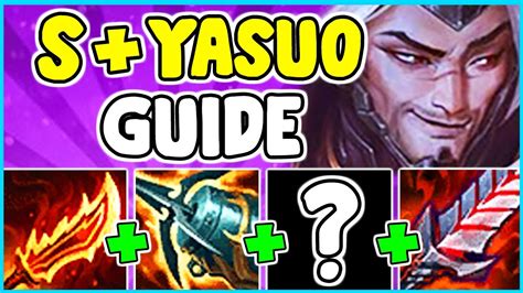 How To Play Yasuo Mid And Solo Carry In Season 11 Yasuo Guide S11