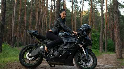 Motorcycle Girl Wallpaper 68 Images