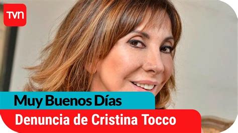 La Denuncia De Acoso De Cristina Tocco Muy Buenos Días Buenos Días