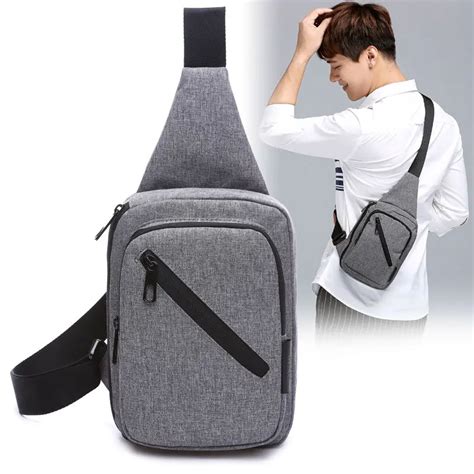 Tuguan Unisex Chest Pack Sling Bag Designer Famous Brands Canvas Casual Cross Body Bag Fashion