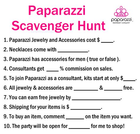 Paparazzi Online Party Games Paparazzi Jewelry