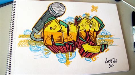 Ruffs Graffiti By Lilwolfiedewey On Deviantart