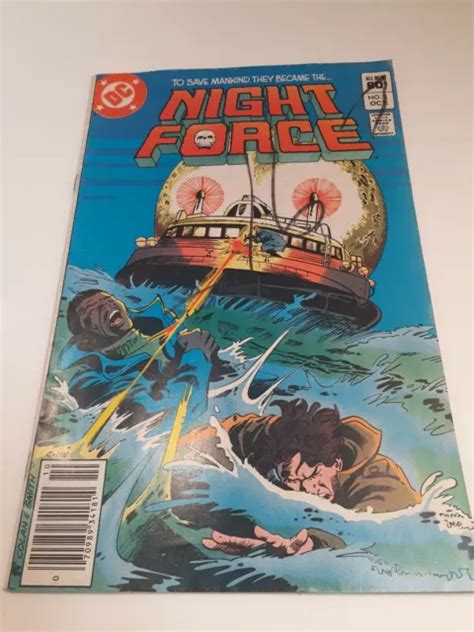 Vintage Nightforce Comic Volume 1 Number 3 October 1982 Dc 315 Picclick