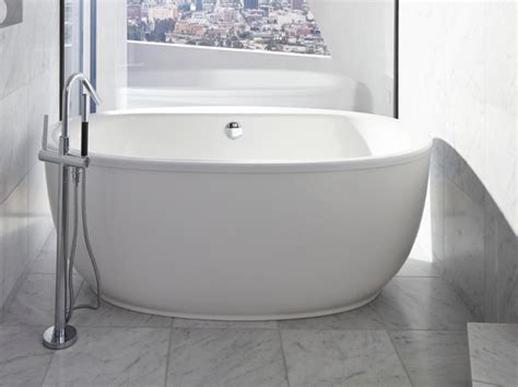 Shop for freestanding bathtubs at ferguson. KOHLER Sunstruck Oval Freestanding Bath, White, 66 in x 36 ...