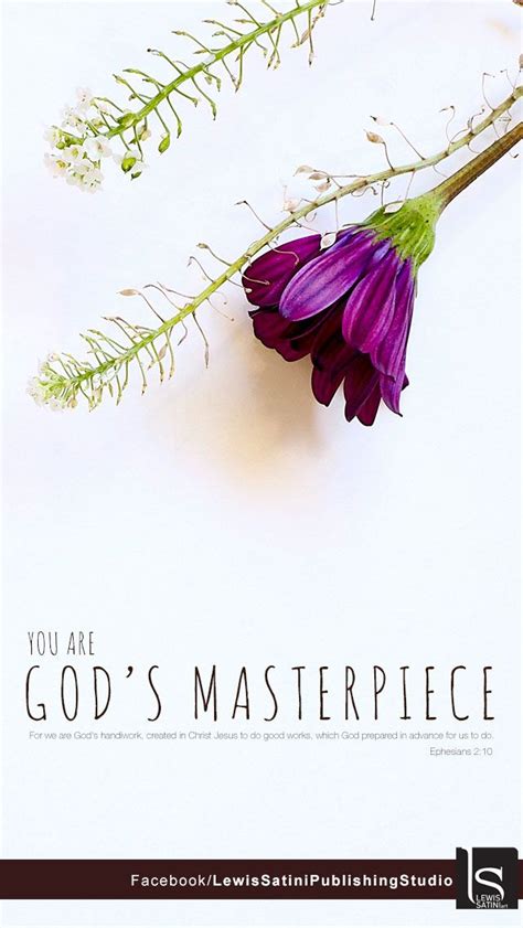 Ephesians 210 You Are Gods Masterpiece Poster You