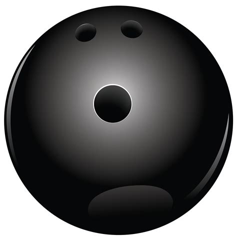 Bowling Ball Clipart Black And White