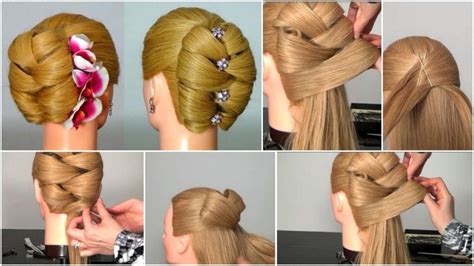 Up Do Hairstyle For Long Hair Simple Craft Ideas