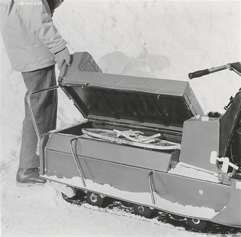 Evinrude Skeeter Snowmobile 1968 Digital Collections Free Library
