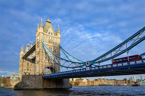 Tower Bridge In London Uk Tower Bridge Crosses The River Thames And