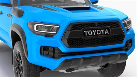Toyota Tacoma Trd Pro Voodoo Blue 2021 3d Model Turbosquid 1744126