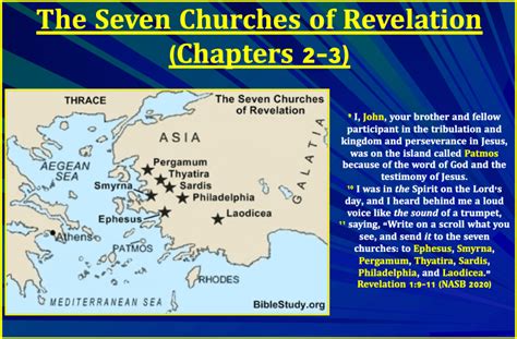 7 Churches In Revelation Map World Map