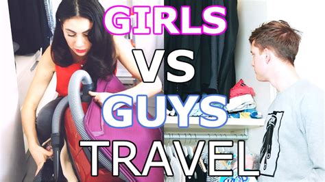 Girls Vs Guys Travel Feat Korthom Enterpriseme Tv Youtube
