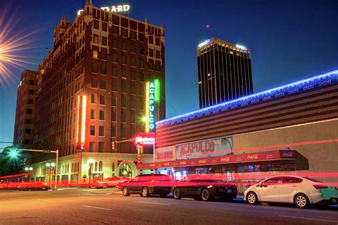 Driving Through Downtown Amarillo Texas Photograph By Gregory Ballos