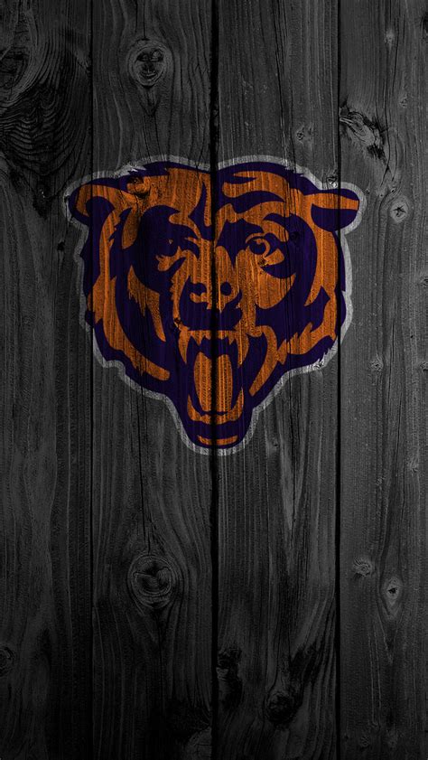 Free Download Chicago Bears Logo Iphone 5 Wallpaper 640x1136 640x1136