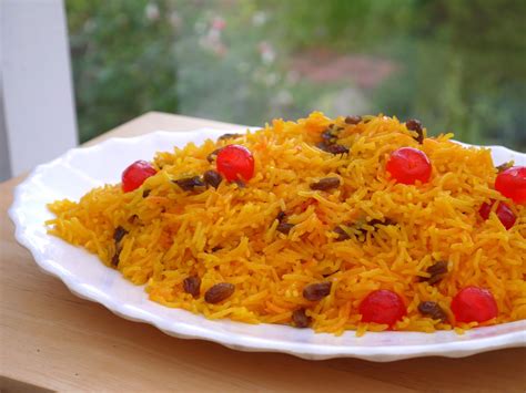 This Muslim Girl Bakes Zardah Sweet Yellow Rice