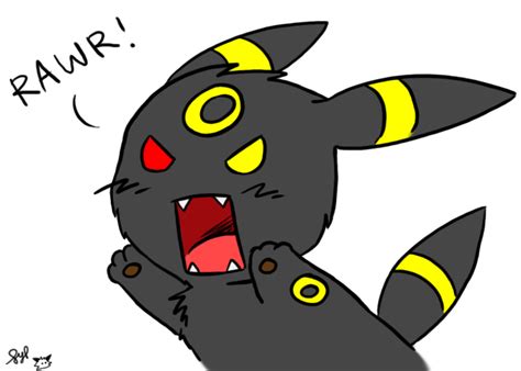 Umbreon Is Angry By Sylvia65charm On Deviantart
