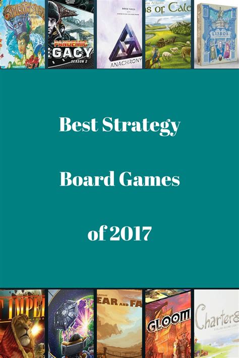 Best Strategy Board Games Of 2017