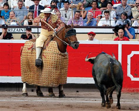 First Spanish Bullfighting Stage Tercio De Varas