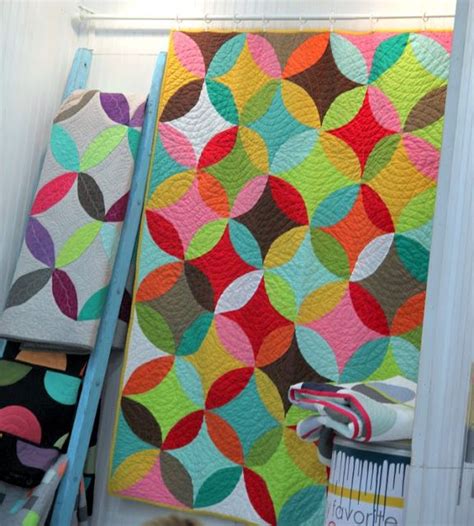 Two blocks not so much! Orange Peel quilts - notice difference between the two ...
