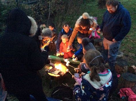 Bonfire Night At Forest Schools Stalmine Primary School