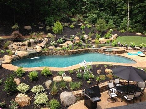 Sloped Yard Pool Designs Yahoo Search Results Sloped Yard Sloped