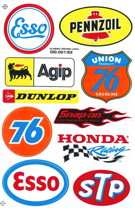 Stock Car Racing Logos