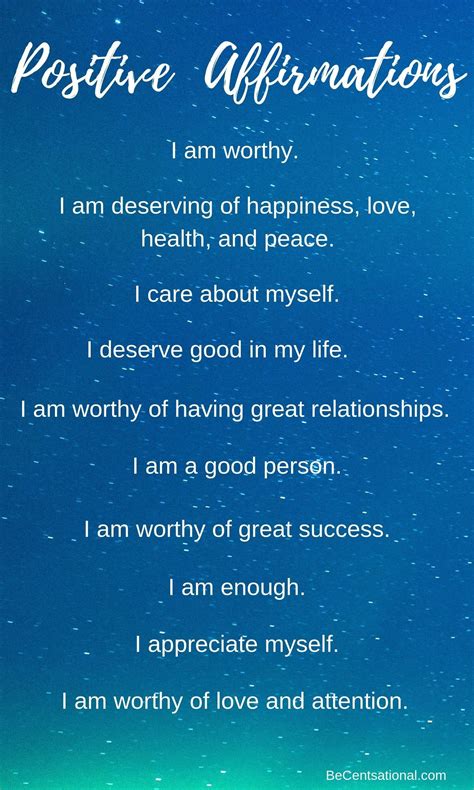 Positive Affirmation Quotes —