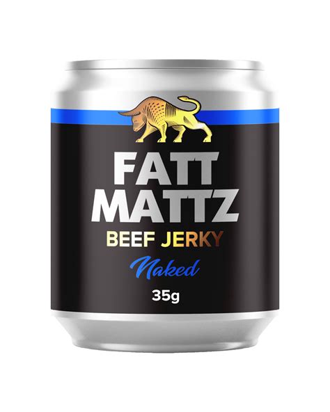 Fatt Mattz Beef Jerky Naked X G Unbeatable Prices Buy Online Best Deals With Delivery