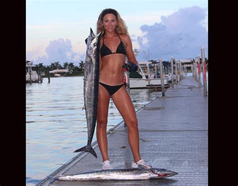 Darcie Arahill Shows Off Her Latest Catch Is This The Worlds Sexiest