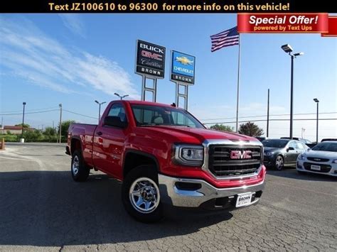 New 2018 Gmc Sierra 1500 2wd Regular Cab 1190 Standard Bed In