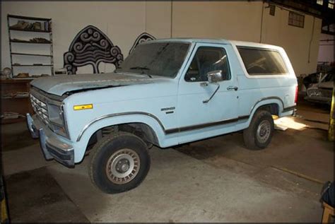 Sell Used 1986 Ford Bronco Xlt 4wd In Oakland California United States