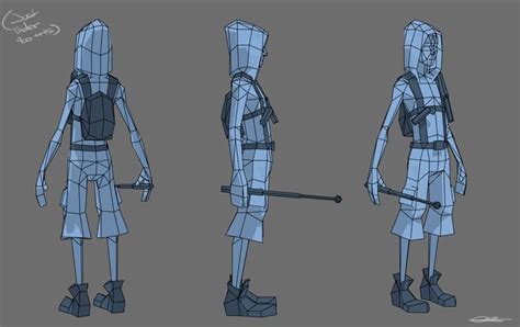 Low Poly Character Low Poly Models Low Poly