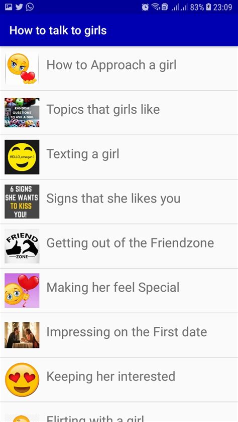 How To Talk To Girls Appstore For Android