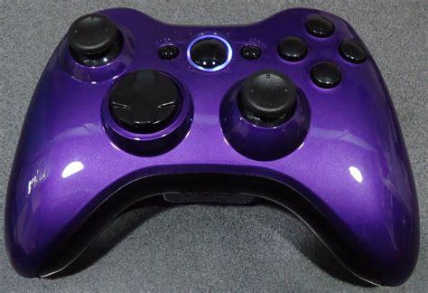 Custom New Xbox 360 Wireless Controller Glossy Purple