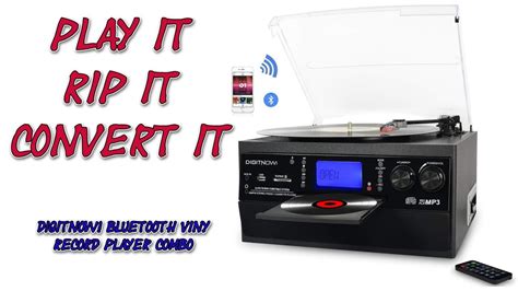 Digitnow M503 2 Bluetooth Viny Record Player Combo Youtube