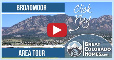 Broadmoor In Colorado Springs Co Homes For Sale And Real Estate