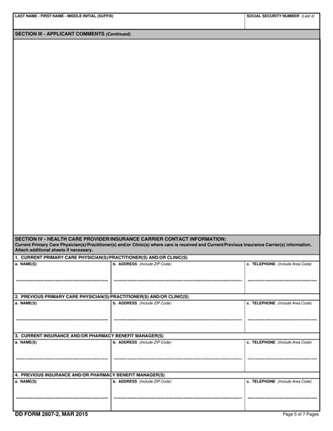 Dd Form 2807 2 Download Fillable Pdf Or Fill Online Accessions Medical