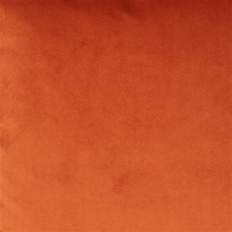Burnt Orange Velvet Upholstery Fabric Tangerine Velvet Etsy Canada